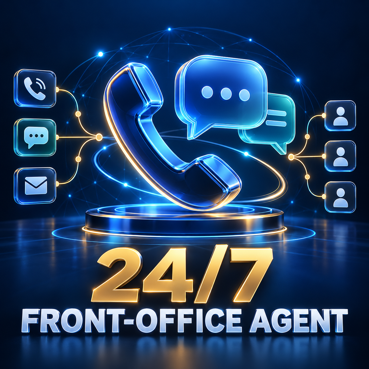 JOJO 24/7 Front-Office Voice and SMS Agent