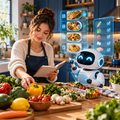 JOJO Kitchen & Meal Agent illustrated with a JOJO AI companion